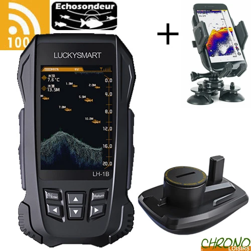 Sondeur Lucky Smart Screen Pro + Support Ecran 3 Sondeur Lucky Smart Screen Pro + Support Ecran