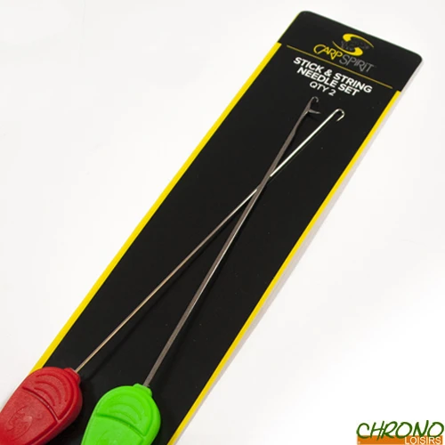 Aiguilles Carp Spirit Stick & String Needle (set De 2) 3 Aiguilles Carp Spirit Stick & String Needle (set De 2)