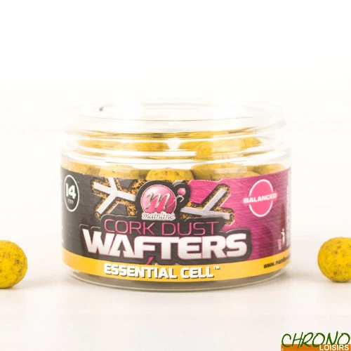 Bouillettes Equilibrées Mainline Cork Dust Wafters Essential Cell 14mm 3 Bouillettes Equilibrées Mainline Cork Dust Wafters Essential Cell 14mm